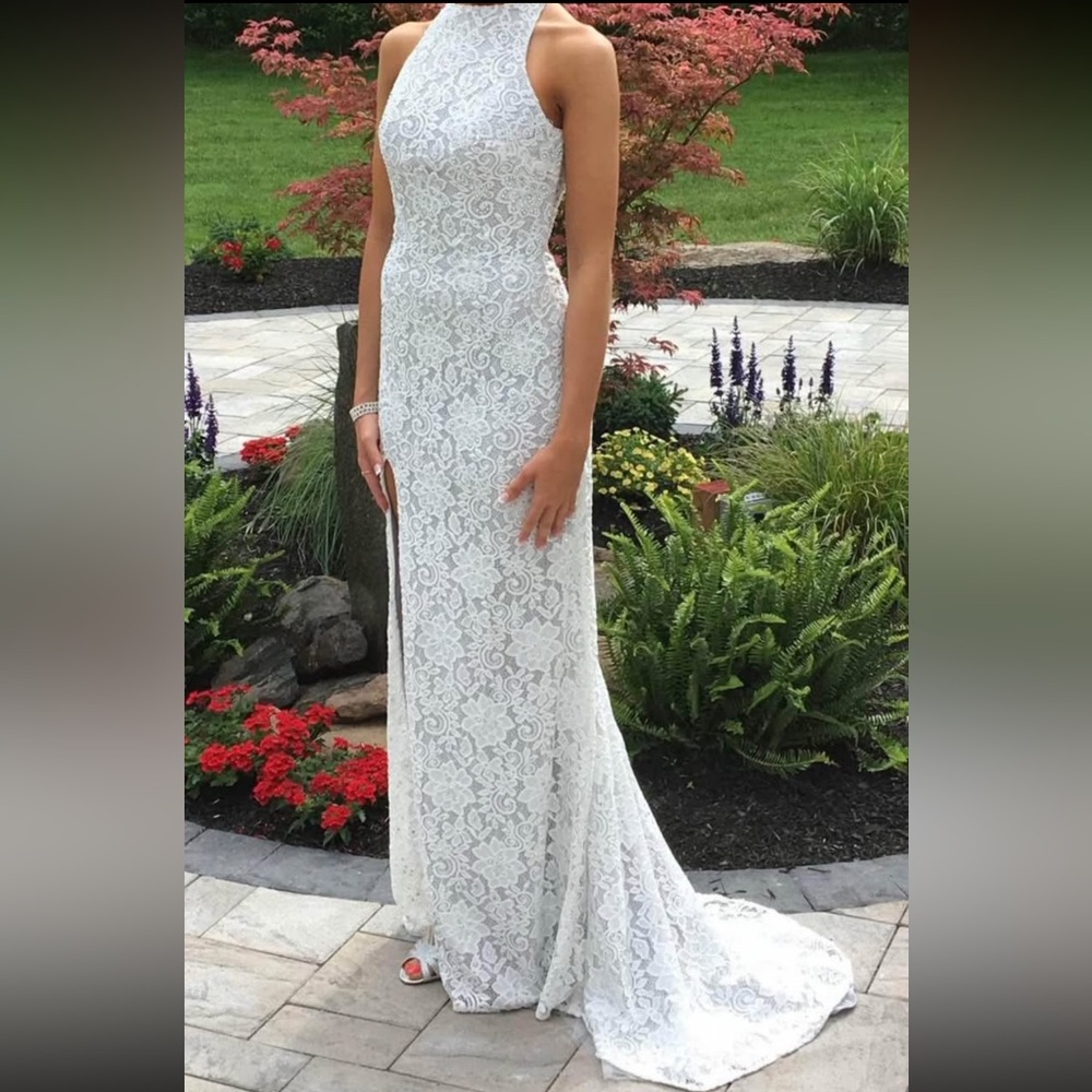 White Prom Dress